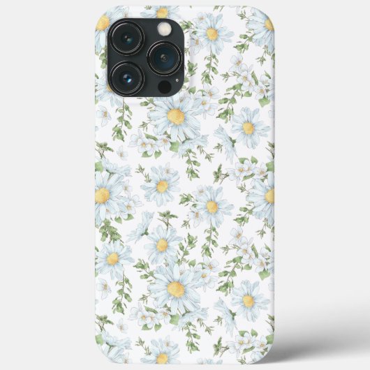 iPhone/iPad-Gehäuse von White Daisies Case-Mate iPhone Hülle (Rückseite)