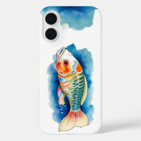 iPhone / iPad Gehäuse - Wasserfarben Serie: Koi Fi