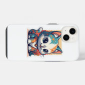 iPhone/iPad-Gehäusekatze iPhone Hülle (Rückseite (Horizontal))