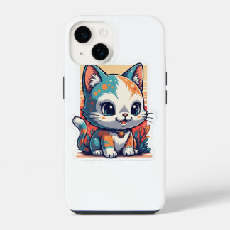 iPhone/iPad-Gehäusekatze iPhone 14 Hülle