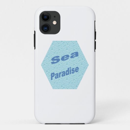 iPhone/iPad SEA PARADISE Case-Mate iPhone Hülle (Rückseite)