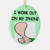 IPHONE KERAMIKORNAMENT (Rechts)