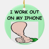 IPHONE KERAMIKORNAMENT (Hinten)