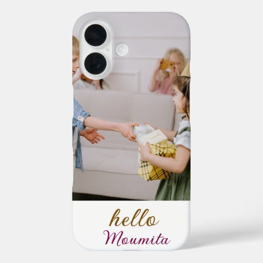 iPhone mobile cover photo (Rückseite)