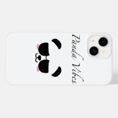IPhone Panda Vibes Case (Rückseite (Horizontal))