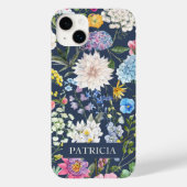 IPHONE "personalisierte FLORALE WILDBLUMEN" 14 Case-Mate iPhone Hülle (Rückseite)
