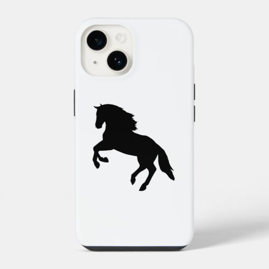 iPhone Pferdehülle Hülle (Rückseite)
