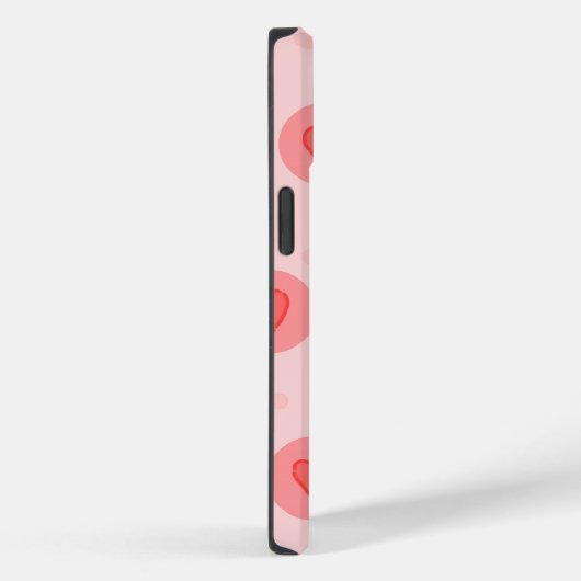 iPhone Pink case | cute love (Rückseite / Rechts)