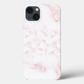 iPhone Pink Marble Case (Rückseite)