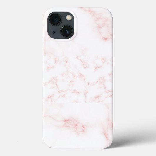 iPhone Pink Marble Case (Rückseite)