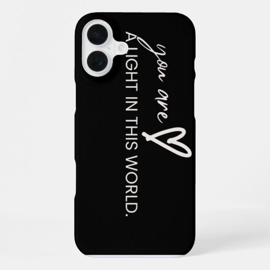 iPhone Positive Vibes Case Hülle (Rückseite)