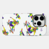 IPhone Pro 16 Skateboarder Girl Phone Case (Rückseite (Horizontal))
