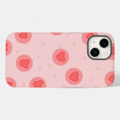 iPhone Rosa Hülle | süße Liebe (Rückseite (Horizontal))