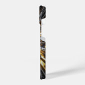 iPhone-Schutzgehäuse für Schwarz und Gold iPhone Hülle (Linke Seite)