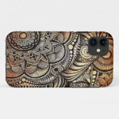 iPhone Se + iPhone 5/5S, Hennastrauchgekritzel Case-Mate iPhone Hülle (Rückseite (Horizontal))