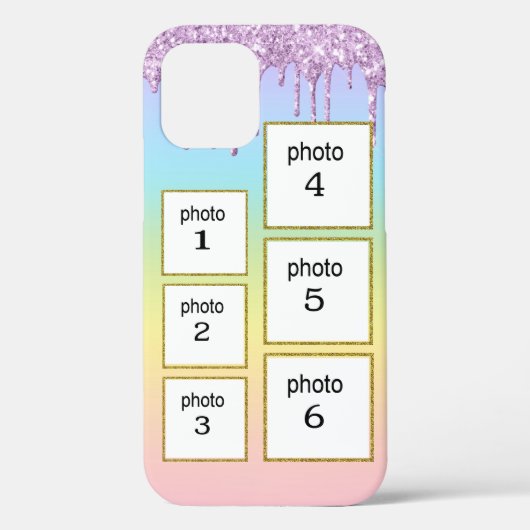 iPhone sechs Foto Collage iPhone Fall Case-Mate iPhone Hülle (Rückseite)