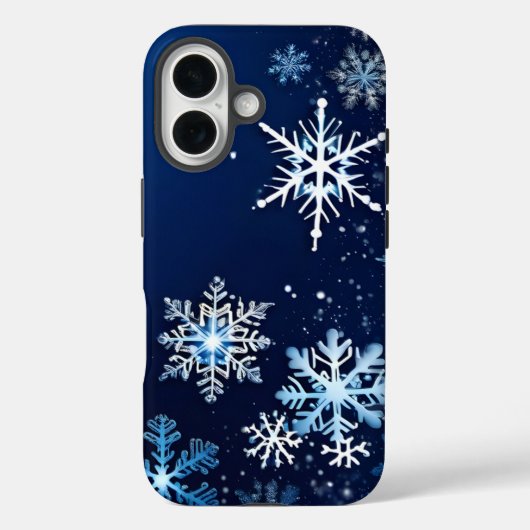 iPhone Snowflake Cover (Rückseite)
