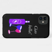 Iphone Thema Ciao BellaWine Touch-Fall Case-Mate iPhone Hülle (Rückseite (Horizontal))