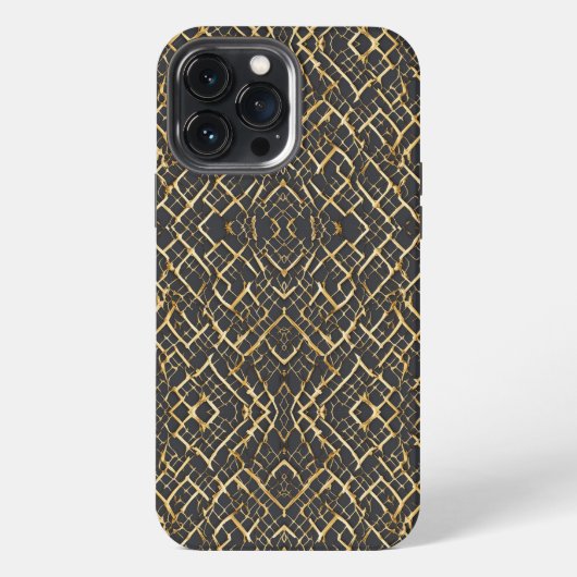 iPhone Tough Case Ungewöhnlich Elegantes Muster Hülle (Rückseite)