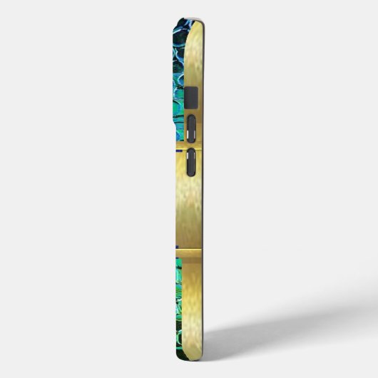 iPhone Turtle Gold Shell case (Rückseite / Links)