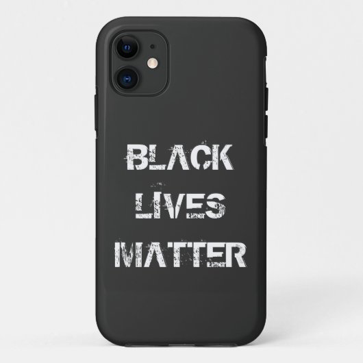 iPhone und iPad Case - BLACK LIVES MATTER (Rückseite)