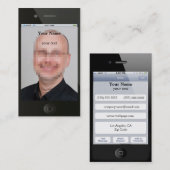 iphone Visitenkarte (Vorne/Hinten)