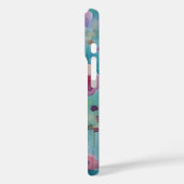 iPhone-Wasserfarben-Blumen-Pastell-Eto Case-Mate iPhone Hülle (Rückseite / Links)