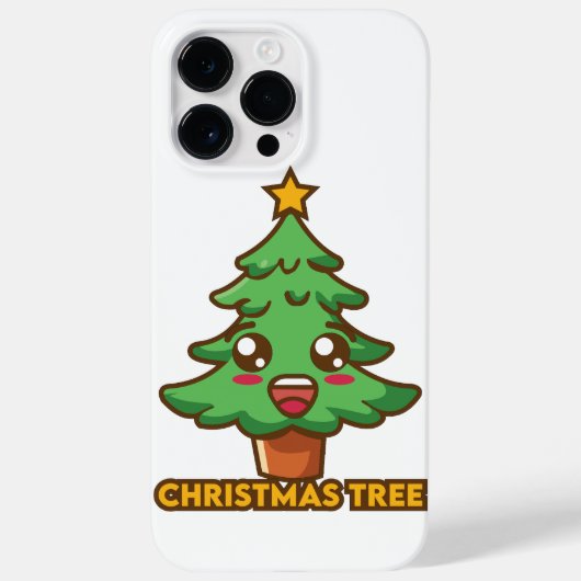 iPhone Weihnachtsbaum Case-Mate iPhone Hülle (Rückseite)