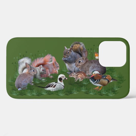 iPhone "Woodland Animals" 12 Fall Case-Mate iPhone Hülle (Rückseite (Horizontal))