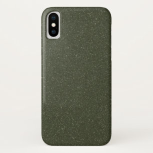 iPhone X Case mit benutzerdefiniertem Moss Green N