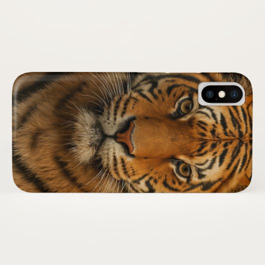 iPhone x case Tiger (Rückseite (Horizontal))