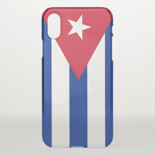 iPhone X Deflector Gehäuse mit Flagge Cuba iPhone X Hülle