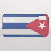 iPhone X Deflector Gehäuse mit Flagge Cuba Uncommon iPhone Hülle (Rückseite (Horizontal))