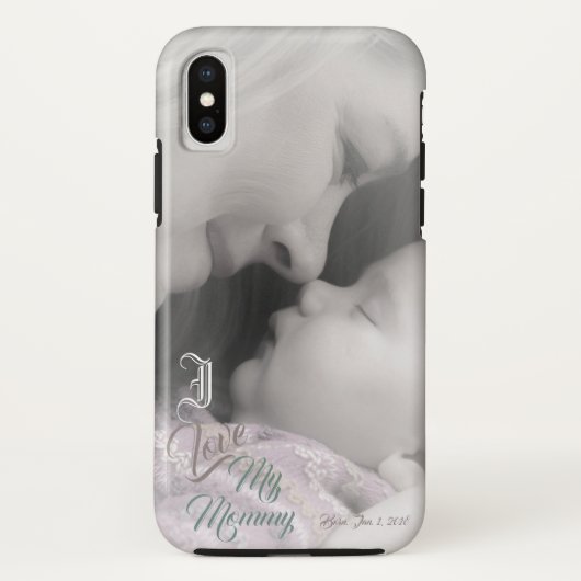 Iphone X erwartet Muttergeschenk Case-Mate iPhone Hülle (Rückseite)