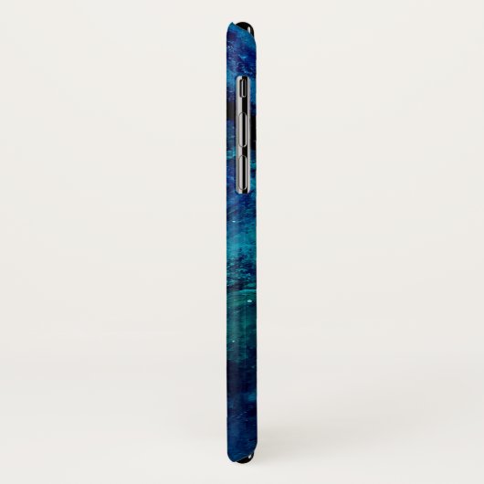 Iphone X Fall, blaue Ozean-Welle Case-Mate iPhone Hülle (Hinten/Links)