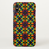 iPhone X Fall voll der Farbe! iPhone Hülle (Rückseite)