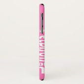 iPhone X Gehäuse hart. Rosa Ruhe in mehreren Sprac Case-Mate iPhone Hülle (Hinten/Links)