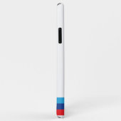 iPhone X, M Stripe BMW iPhone Case (Hinten/Rechts)