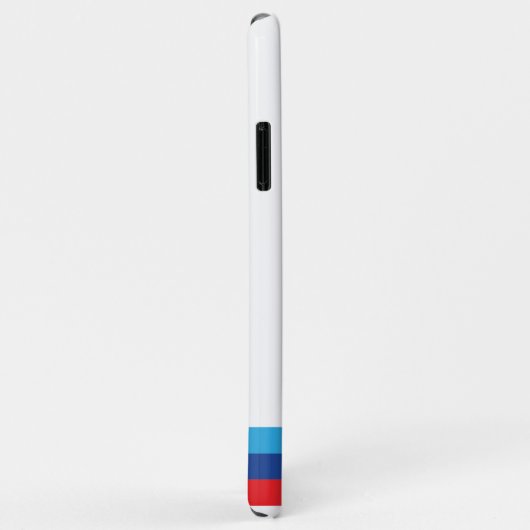 iPhone X, M Stripe BMW iPhone Case (Hinten/Rechts)