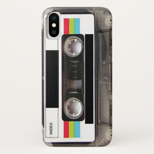 Iphone X Mixtape Telefon-Kasten Case-Mate iPhone Hülle (Rückseite)