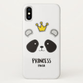 iphone x Pandafall Case-Mate iPhone Hülle (Rückseite)