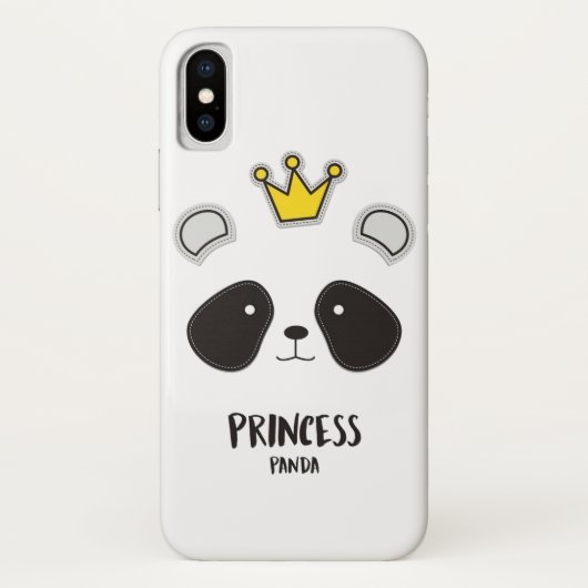 iphone x Pandafall Case-Mate iPhone Hülle (Rückseite)