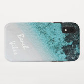 Iphone XR Hüllenen-Strand-Entwurfs-Name-Foto Case-Mate iPhone Hülle (Rückseite (Horizontal))