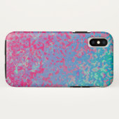 iPhone XS Fall-buntes korrodiert Case-Mate iPhone Hülle (Rückseite (Horizontal))