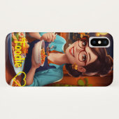 iPhonecase Feinschmecker Design/ Zazzle Case-Mate iPhone Hülle (Rückseite (Horizontal))