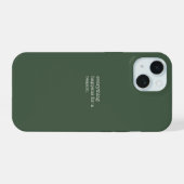 iPhonecase für dich iPhone 15 Hülle (Rückseite (Horizontal))
