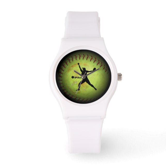iPitch Fastpitch Softball Armbanduhr (Vorderseite)