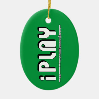 iPlay Flute Keramik Ornament