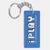 iPlay Flute Schlüsselanhänger (Vorderseite links)