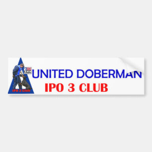IPO 3 Verein-Autoaufkleber Autoaufkleber